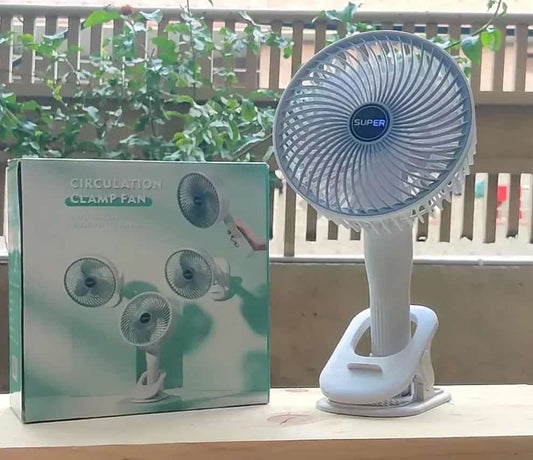 2-in-1 Rechargeable & Portable Table and Hand Fan