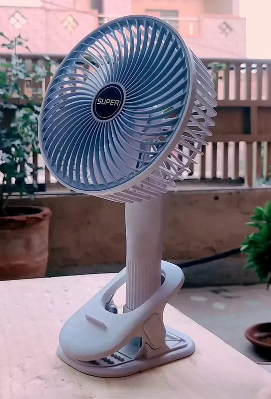 2-in-1 Rechargeable & Portable Table and Hand Fan