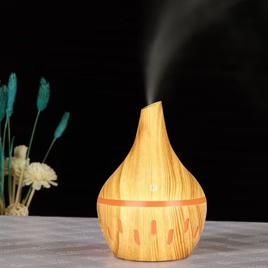 Elegant Vase-Shaped Aromatherapy Diffuser & Cool Mist Humidifier – 2-in-1 Home Wellness