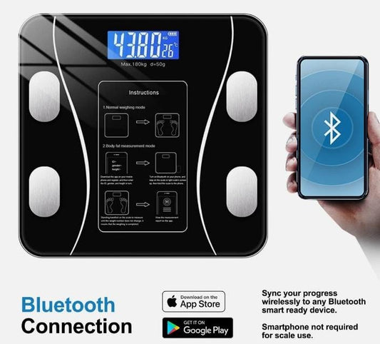 Escamas FitTrack Pro – Smart Bluetooth Body Analyzer Scale (ڈیجیٹل ترازو)