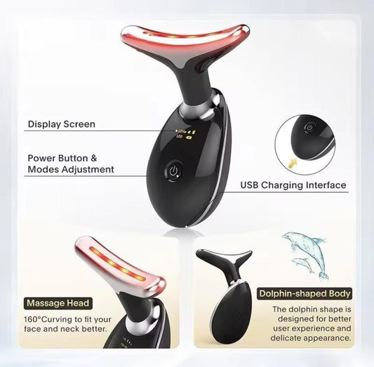Rechargeable Digital Face & Neck Massager