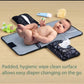 Portable Baby Changing Pad – One-Hand Use Diaper Mat for Strollers & Nappy Bags