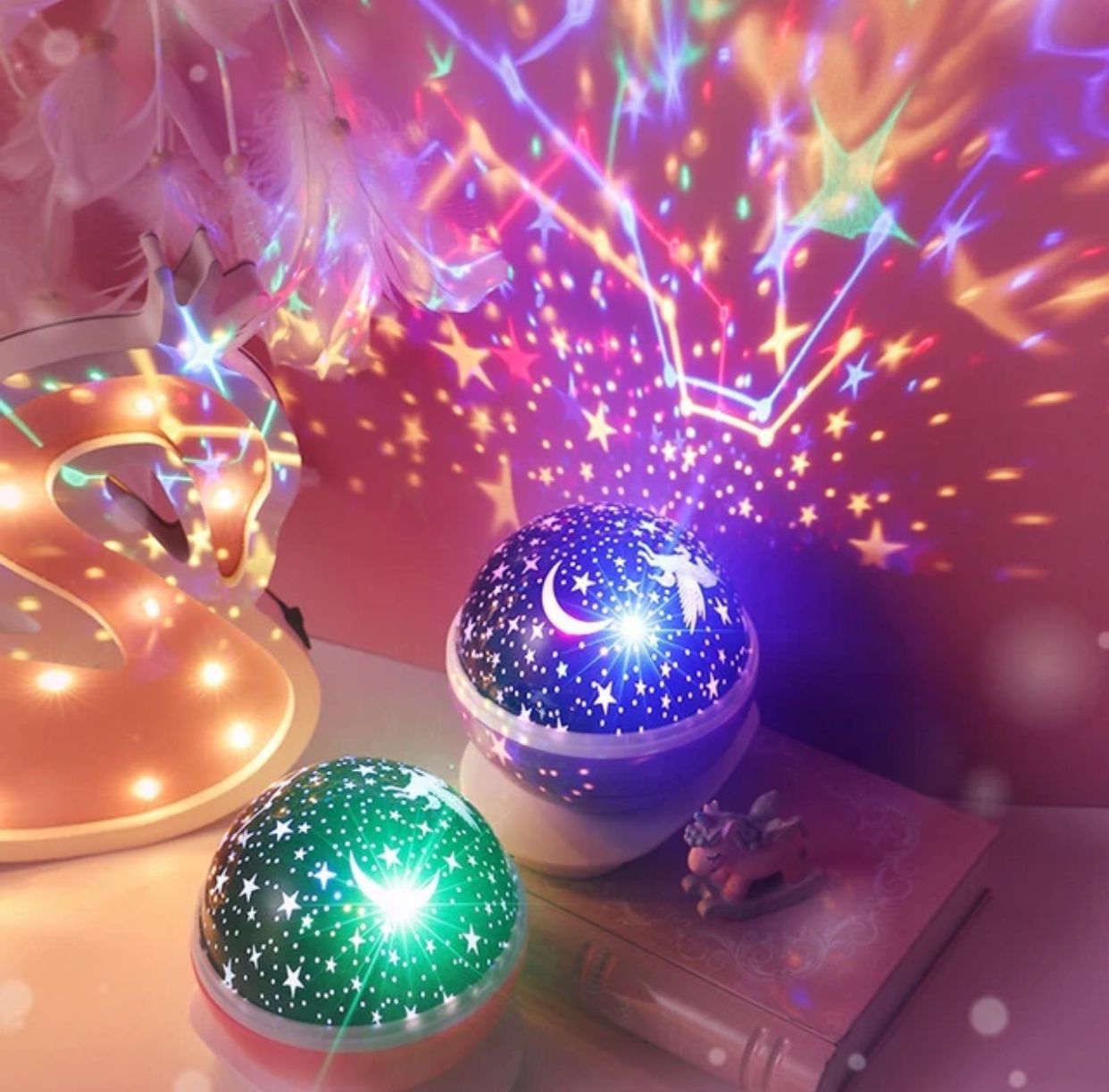 Star Master Dream Rotating Projector Lamp – Night Light for Kids & Home Decor