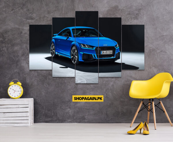 Audi TT RS 5-Piece HD Printed Wall Frame