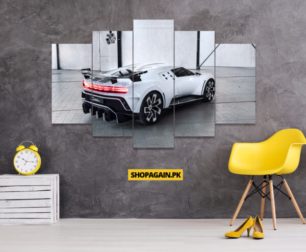 Bugatti Centodieci 5-Piece HD Printed Wall Frame