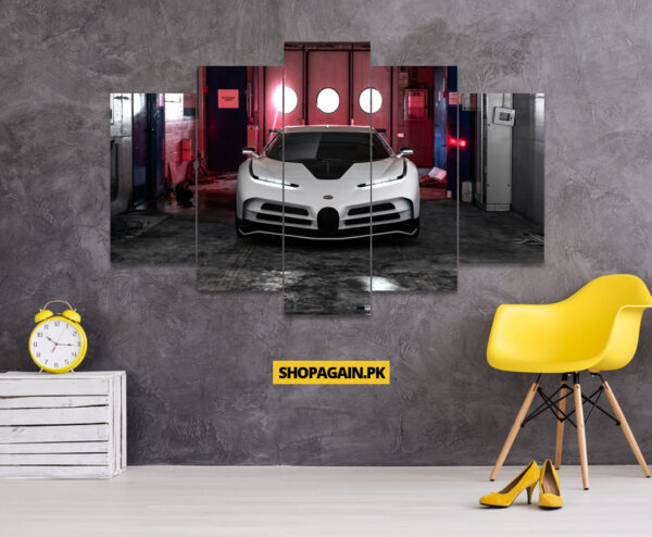 Bugatti Centodieci 1 5-Piece HD Printed Wall Frame