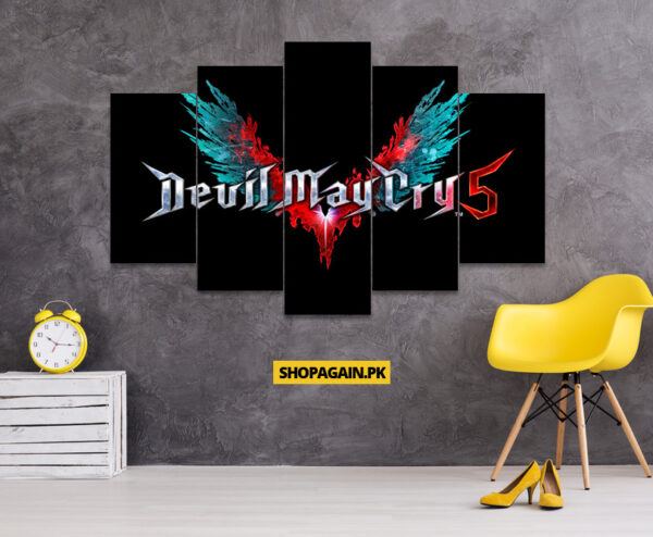 Devil May Cry 5 5-Piece HD Printed Wall Frame