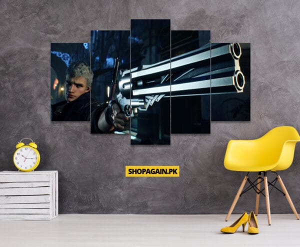 Devil May Cry 5-Piece HD Printed Wall Frame
