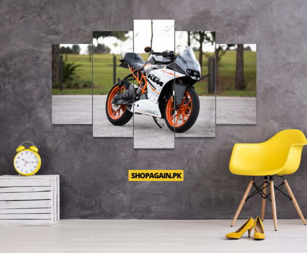 KTM 5-Piece HD Printed Wall Frame