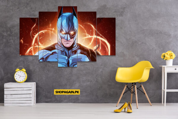 Batman 5-Piece HD Printed Wall Frame