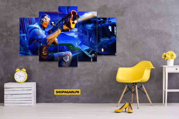 Fortnite 5-Piece HD Printed Wall Frame