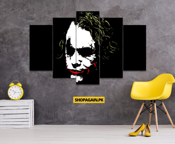 Joker 5-Piece HD Printed Wall Frame