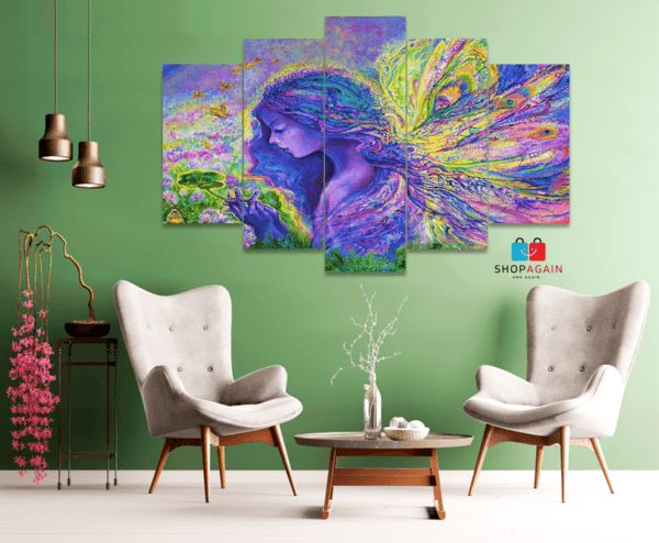Painting Art 5-Piece HD Printed Wall Frame