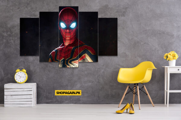 Spiderman 5-Piece HD Printed Wall Frame